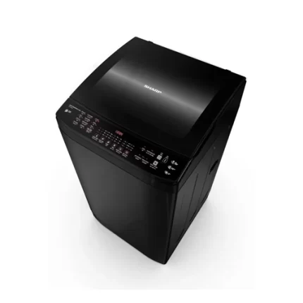 Sharp washing machine, top automatic, 13 kg, inverter motor - ES-TD13GBKP